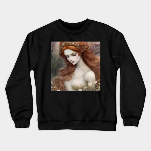 Contemplation Crewneck Sweatshirt by TheWombatsDen